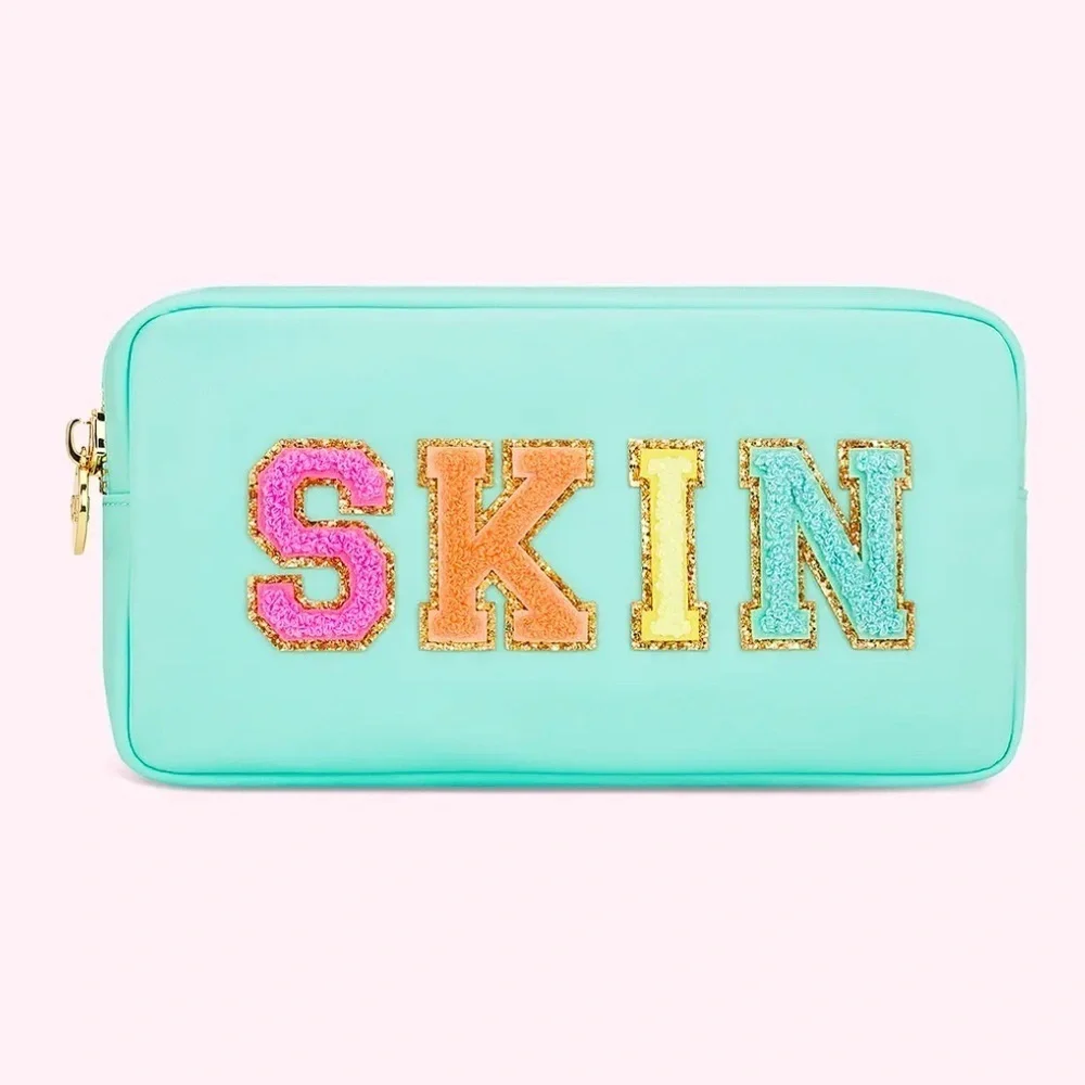 NWT Stoney Clover Lane Skin Small Pouch Cotton Candy